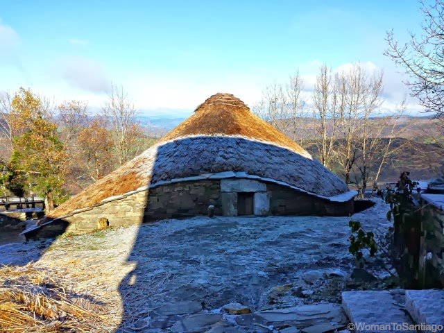 foto de palloza helada