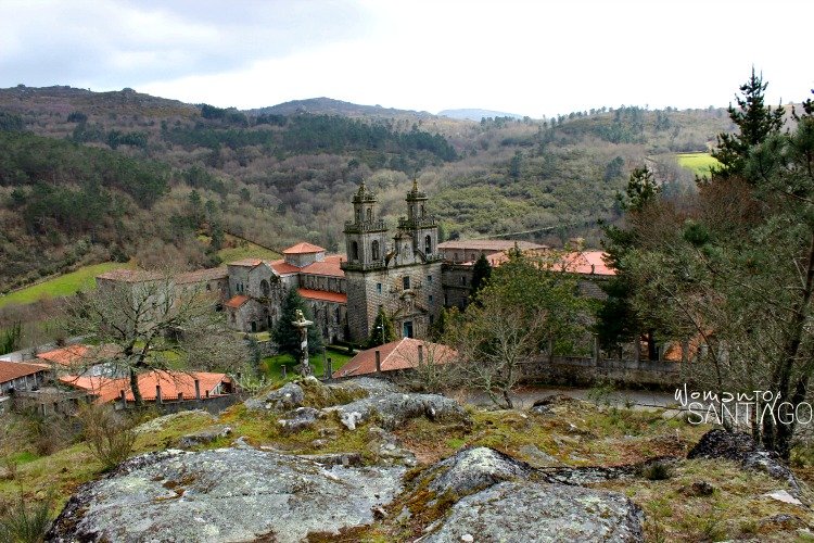 monasterio-de-oseira-camino-de-santiago-sanabres foto vistas del monasterio de oseira