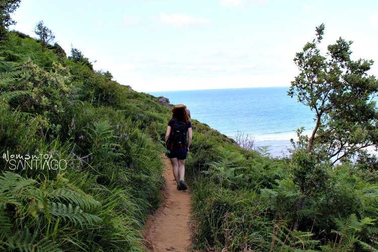 foto del camino por la costa