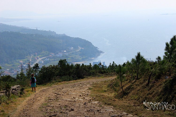 Vistas de la Ría de Corcubión